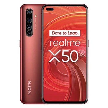 Перейти на Алиэкспресс и купить Realme X50 Pro 5G 12GB/256GB Red (Rus Red) Single SIM RMX2075