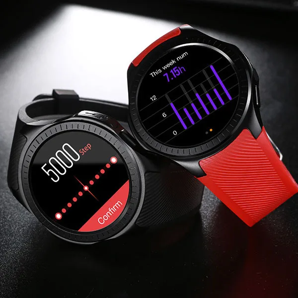 

L1 Smart Watch Phone Card Watch Business GPS Beidou Positioning Smart Watch Adult Sports Round Screen Touch Screen Smart Watch