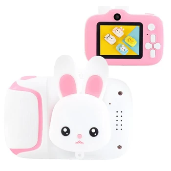 

Children's Camera,Kids Digital Camera with 2.0-Inch IPS HD Sn 1080P Video Recorder Lanyard Anti-Fall Mini Camera