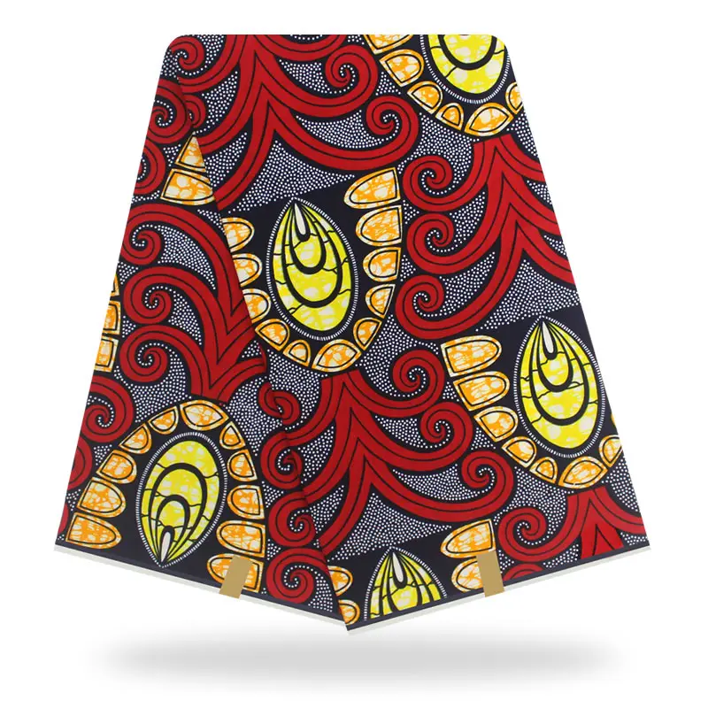 Горячая настоящая Датская восковая гарантировано натуральный воск 6 ярдов африканская Анкара швейная ткань хлопок для вечерние платья Y90814-11