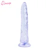 Godemiché en Silicone souple et réaliste pour femme, gode avec ventouse forte, stimulateur de chatte, jouet sexuel ► Photo 3/6