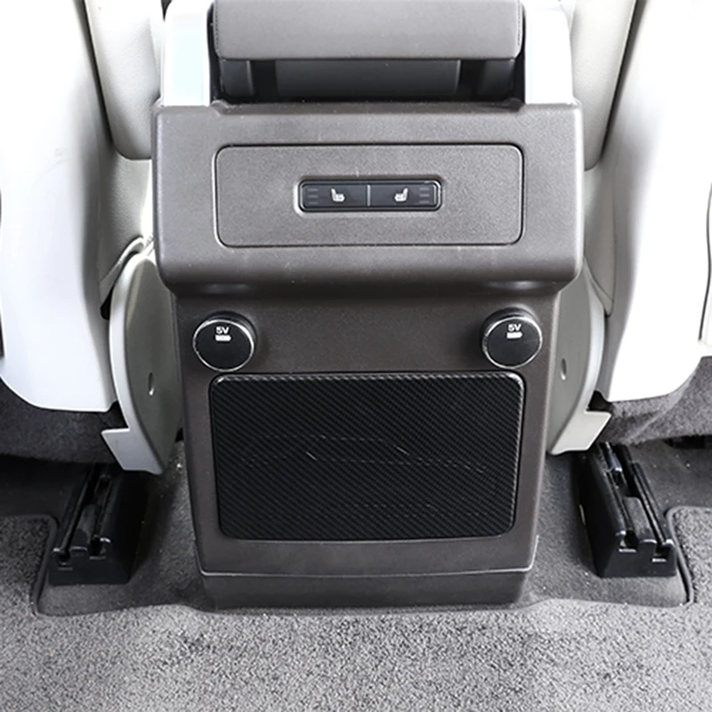 1 шт. центральный подлокотник Задняя панель для хранения для Land Rover Discovery 5 LR5 L462-18 автомобильный аксессуар из углеродного волокна