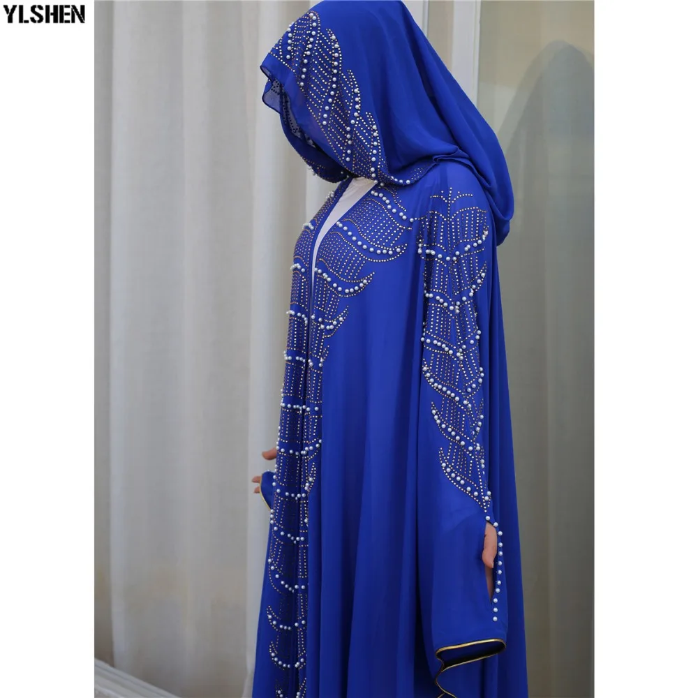 Muslim Dress African Dresses for Women Clothes Plus Size Dashiki Diamond African Dress Hijab Abayas Dubai Robe Africa Clothing 07