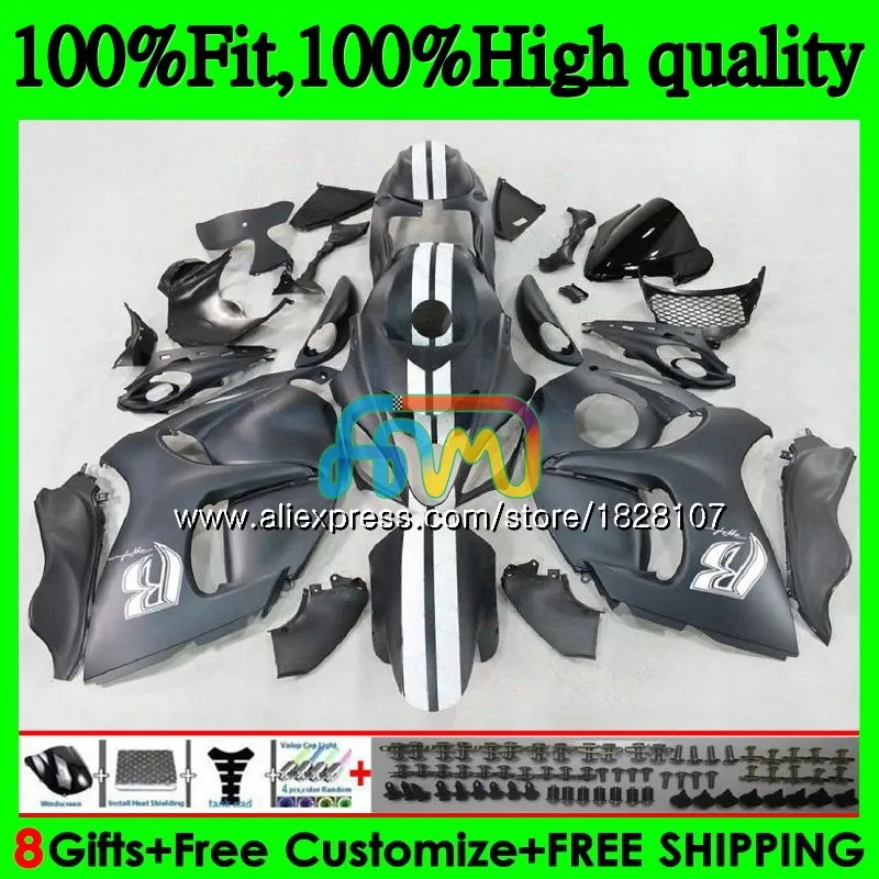 Инъекции для SUZUKI Hayabusa GSXR матовый черный 1300 GSXR1300 08 13, 14, 15, 16 лет 57BS. 49 GSX-R1300 2008 2013 обтекатель