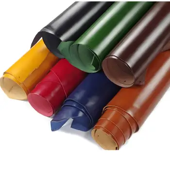 

Top Quality New Waxed Bull Vegetable Tanned Leather Piece DIY Genuine Leather Material Full Grain Cowhide Colors Available