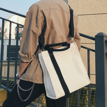 

Tidog Korean-Style Fashionable Canvas Simple and Stylish Shoulder Bag