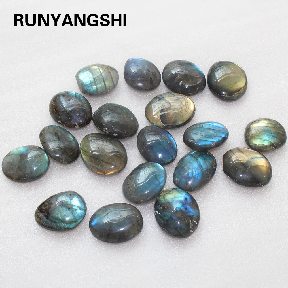 

Natural Crystal Moonstone Raw Gemstone Ornament Polished Quartz Labradorite Handicraft Fish Tank Decorating Stone Healing Stone