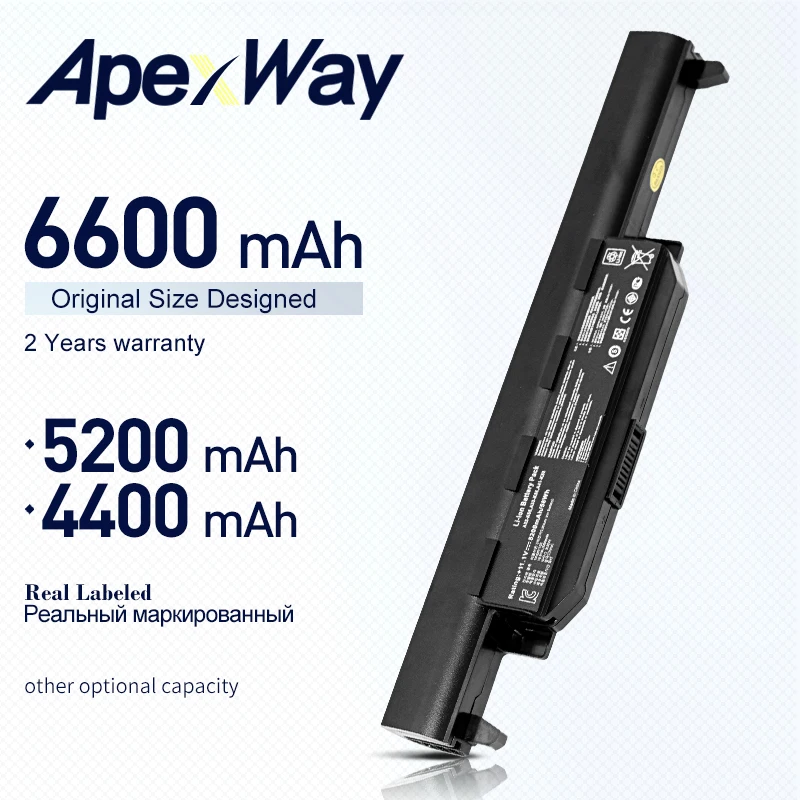 11 1 V ноутбук Батарея A32-K55 для Asus X55A X75V X75VD X75A X75 X55 X55C K55 K55A K55D K55N K55V A45 A55 A75 R400 R500 серии |
