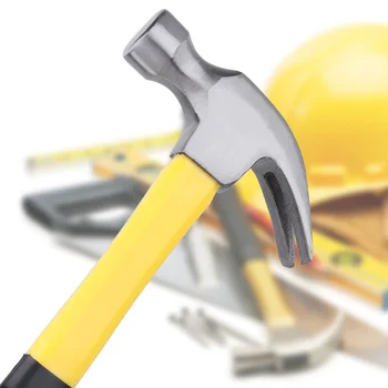 

Round Head Claw Hammer for Woodworking Electronic Tool Mini High Carbon Steel Hammer JDH99