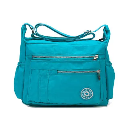 Новое поступление, водонепроницаемая сумка для детских подгузников для коляски, многофункциональная сумка для подгузников для мам и мам, дорожная сумка для мам, 6 цветов - Цвет: sky blue