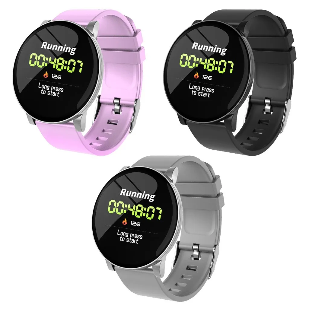Смарт-часы CARCAM SMART WATCH W8 фитнес-трекер, пульсометр, шагомер