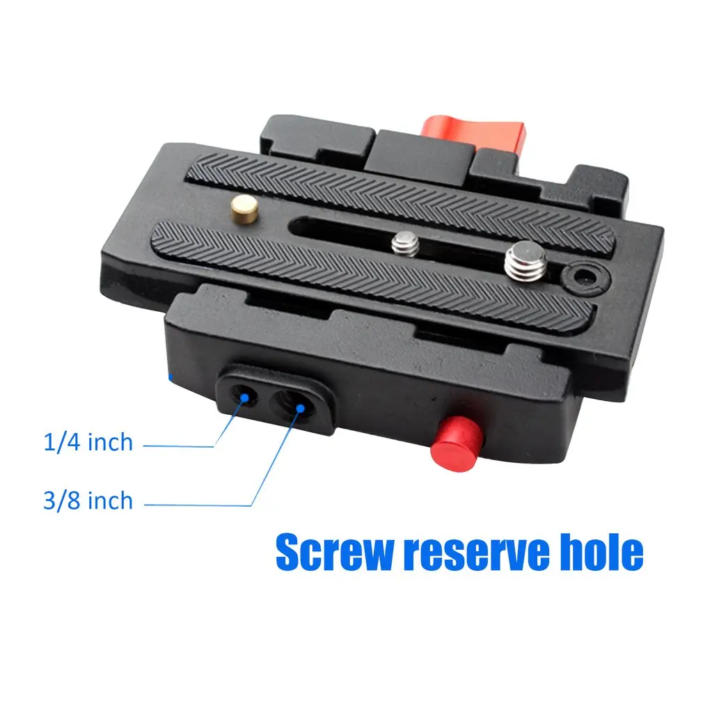Quick Release Plate Assembly P200Clamp Adapter for Manfrotto 577 501 500AH 701HDV Q5 Camera Tripod Accessories | Электроника