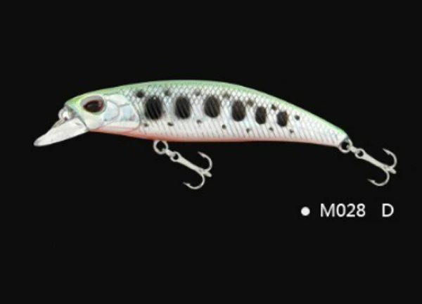 Fishing Lure-007-D Жесткие приманки на пескаря мини кренкбейты Рыбная приманка вобблер форель кренк приманка для рыбалки Jerkbait 6 см 5 г плавание на глубине воблеры кренкбейт - Цвет: Fishing Lure-007-D