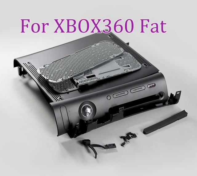 5sets Full Housing Case For XBOX360 Fat Console Black White Color For XBOX  360 Fat Console