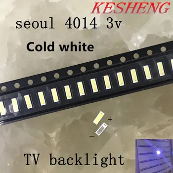 

FOR SEOUL 4014 LED Backlight 0.5W SMD 4014 LED Diodes 3V Cool white 20LM LCD Backlight for TV TV Application 500PCS