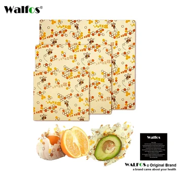 

WALFOS Reusable Silicone Wrap Seal Food Fresh Keeping Wrap Lid Cover Stretch Vacuum Food Wrap Beeswax Cloth Kitchen Tools