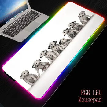 

MRGBEST Animal Cute Dogs Frendly Mousepad Large Office Computer Desk Mat Table Keyboard Mouse Pad Laptop Desk Mat Gamer Mat