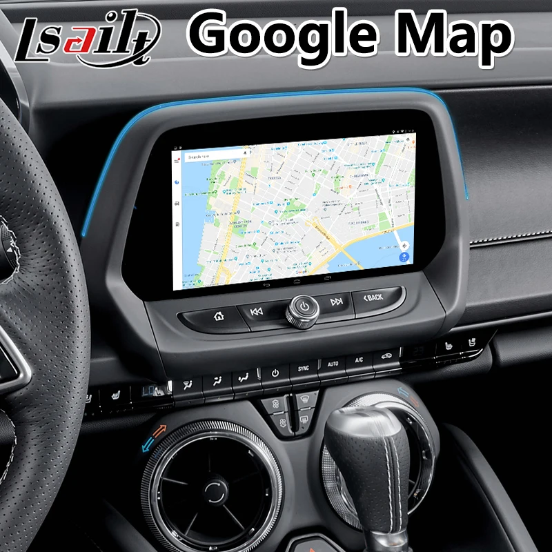  Lsailt Android 7.1 Navigation Video Interface Box for Chevrolet Camaro 2019-2020 year 32GB ROM