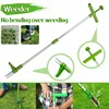 Claw Weeder Root Remover Outdoor Killer Tool Portable Garden Lawn Long Handled Aluminum Weed Puller Removable With Foot Pedal 1