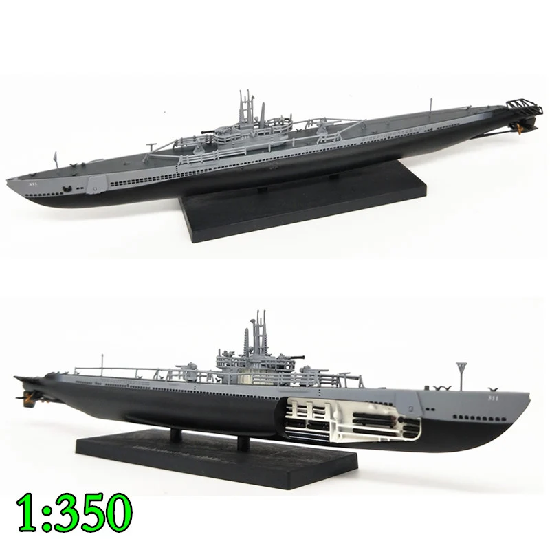 1:350 1945 Вторая мировая война США морской лучник рыбы подводная лодка военный