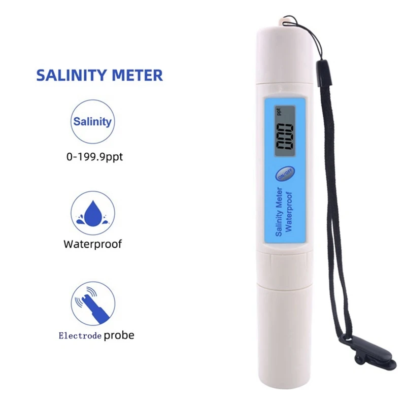 Портативный цифровой измеритель солености прибор для измерения соли диеты супа