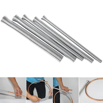 

5pcs Flexible Spring Plumbing Easy Operate Durable Pipe Bender Tubing Electrician Tool Steel