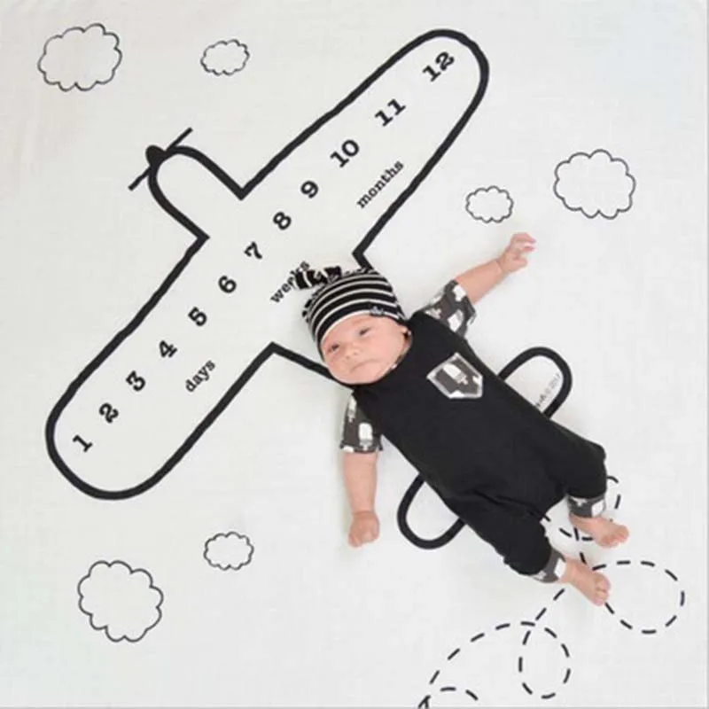 Фон для фотосъемки с рисунком из мультфильма; одеяла для новорожденных; фон для фотосъемки с календарем; тканевые игровые коврики