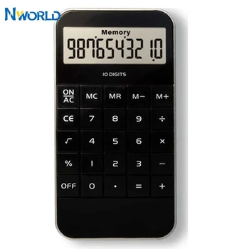 

10 Digits Display Pocket Electronic Mini Calculator Desktop Calculator Portable For Exam Office Concise Style Small Calculators