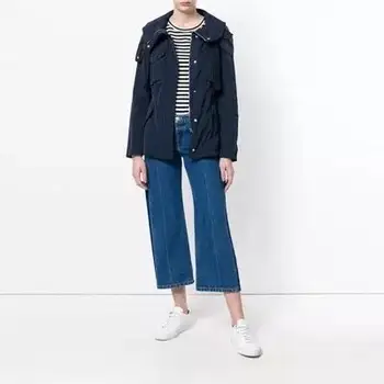 

Thin Simple Pocket The Design Feels Leisure Short Jackets Women 2020 New Spring Lapel Pure Color With Belt Jacket Women