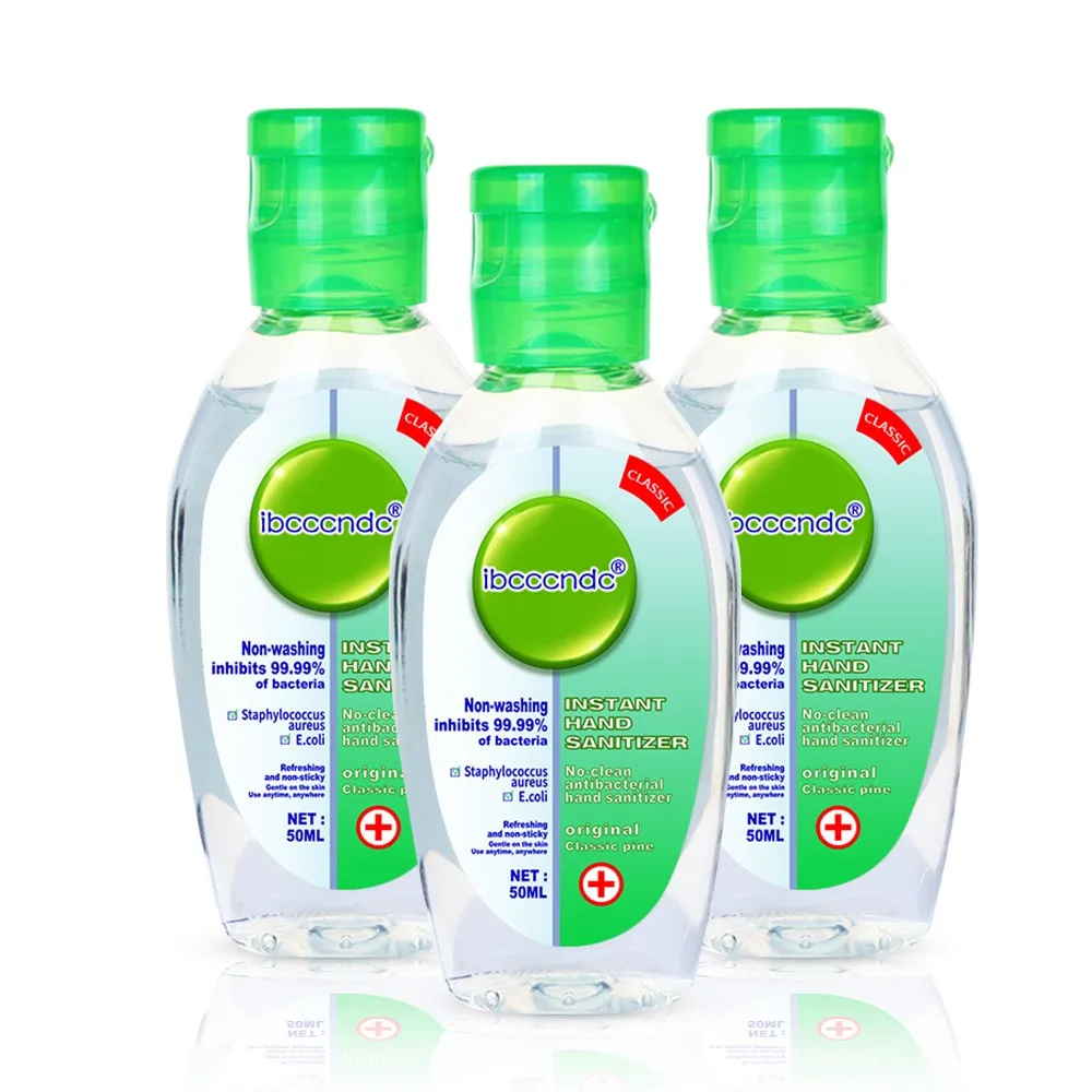 1 pcs 50ml Hand Gel Antibacterial Portable Out-door Hand Gel Sanitizer Hand Cleaning Moisturizing Travel Disposable No Clean