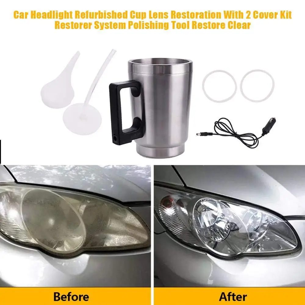 Headlight Chemical Polishing Vapor Headlight Polisher Restoration Kit