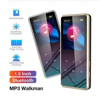 

8GB/16GB/32GB M12 1.5 Inch MP3 Player LCD Display Bluetooth V4.2 800ma Battery MP3 Mini MP4 Lossless HIFI Music Vedio Player
