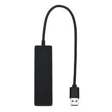 4-Порты и разъёмы USB 3,0 Ультра-тонкий центр данных с расширенным кабелем для MacBook/Mac Pro/Mini/iMac/Surface Pro/XPS/PC/флеш-накопитель/мобильный жесткий диск