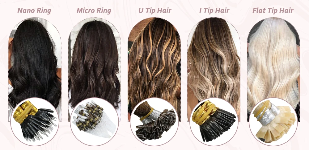 Ugeat-extensão de cabelo humano, cor lisa, 50g 100g, mechas, cabelo liso