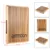 ammoon Cajon Drum Compact Travel Box Drum Cajon Плоский Ручной Барабан Cajon Drum с регулируемыми струнами Сумка для переноски Cajon Drum