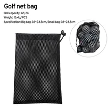 Nylon Mesh Net Bag Golf Balls Carrying Drawstring Storage Pouch S/m/l Table Tennis Drawstring Storage Pouch Golf Accessories