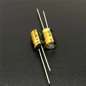

10Pcs/100Pcs 47uF 16V NICHICON FG (Fine Gold) 6.3x11mm 16V47uF High Grade Audio Capacitor