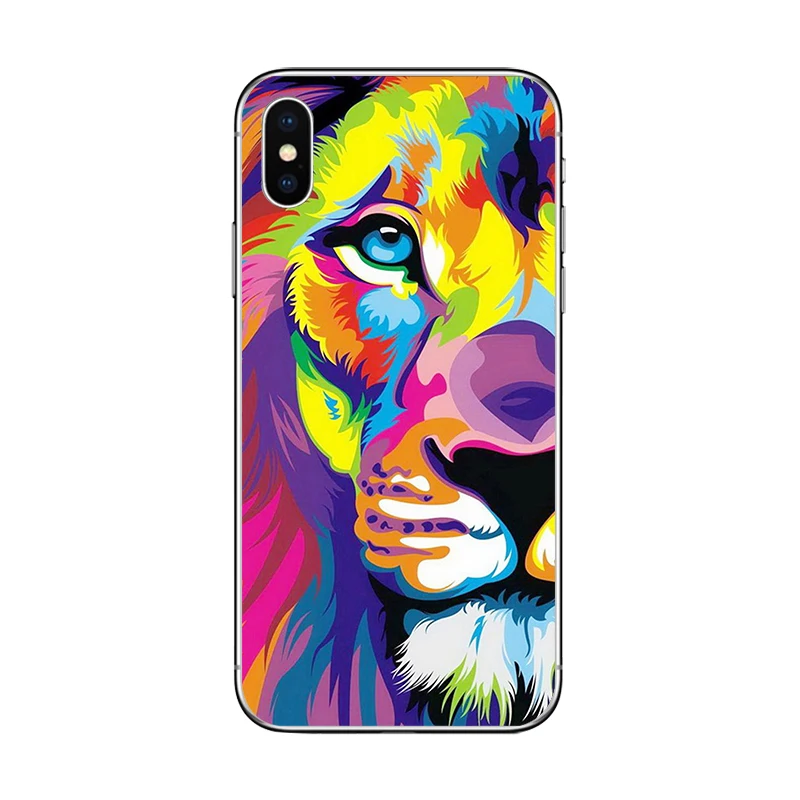 Чехол для телефона cicibers с животными лисой тигром волком iphone 11 Pro Max X XR XS MAX 7 8 6 S Plus 5 2