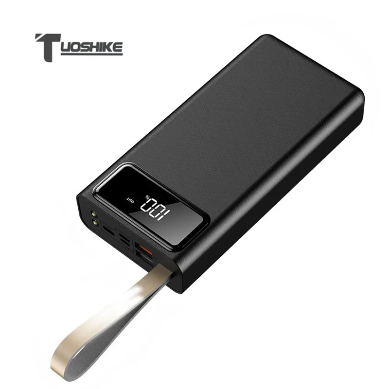 TUOSHIKE 30000mAh power Bank Быстрая зарядка Внешнее зарядное устройство для Iphone 7 8 XS Max Xiaomi