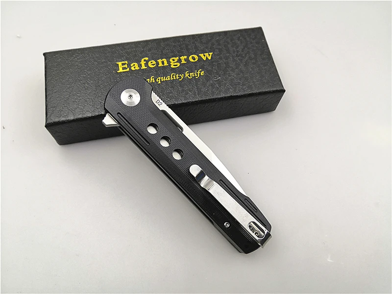 Складной нож Eafengrow EF910 G10 ручка D2/открытый/Кемпинг/Тактический/Охота/EDC/кухня/нож система Флиппер качественный ручной инструмент