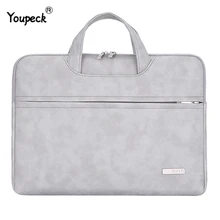 Из искусственной кожи сумка для ноутбука 15,6 дюймов для Macbook Air 13 сумка для ноутбука 13,3 рукав для ноутбука 14 дюймов для Macbook Pro 15