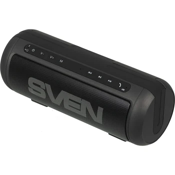 

Column port. Sven PS-250BL Black 10W 2.0 BT 2200mAh