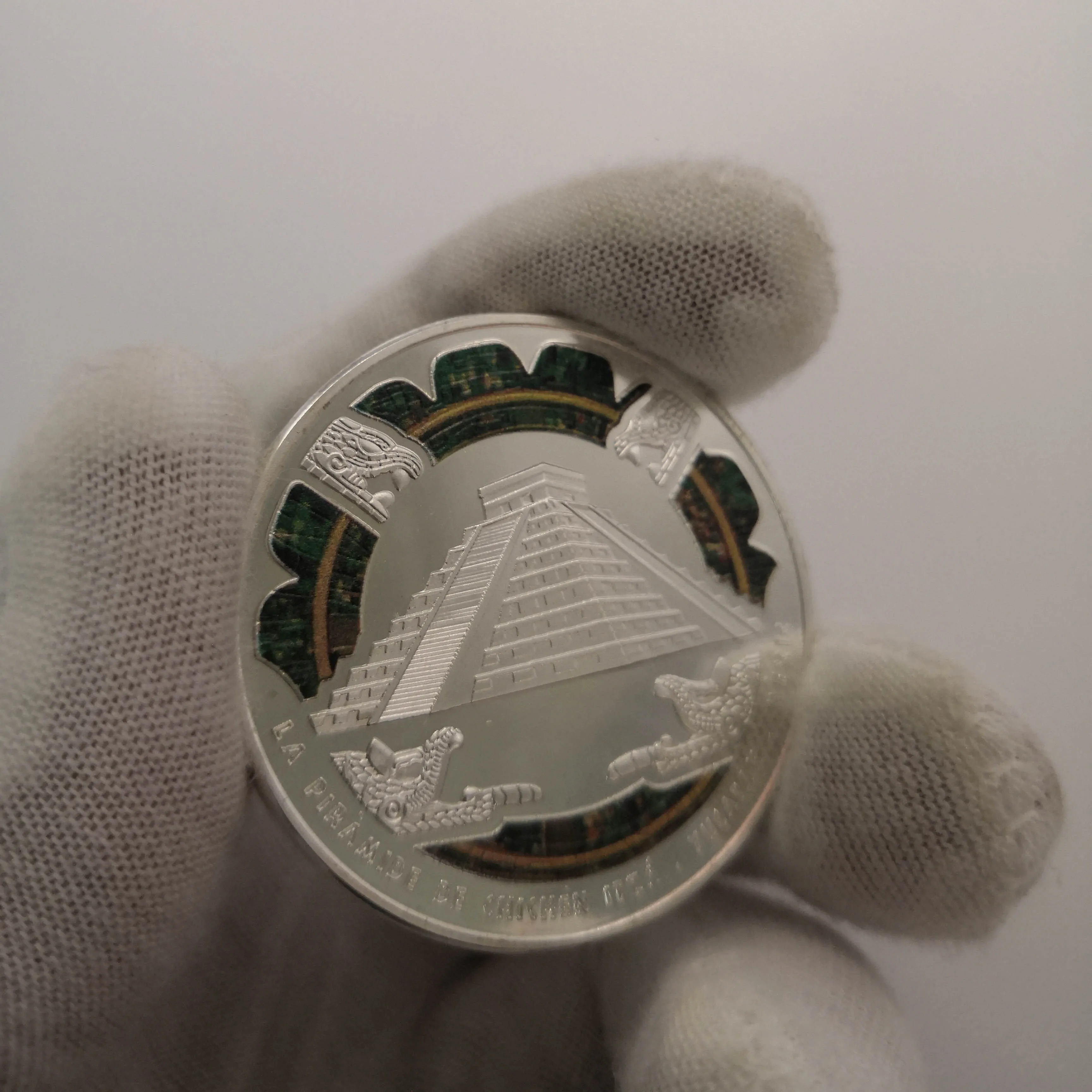 Maya Silver Commemorative Coins Mexico Prophecy Calendar Pyramid Aztec  Medals Mayan Civilization Religion Culture Gifts - AliExpress