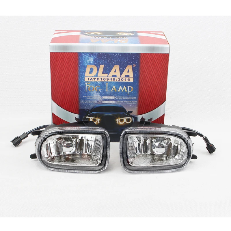 Fog Light Set Автомобильный противотуманный светильник с проводом Tirm для Nissan Sunny Sentra N16 1999 2000 2001 2002 2003 2004 противотуманная фара набор модификаций - Цвет: Fog Light Set