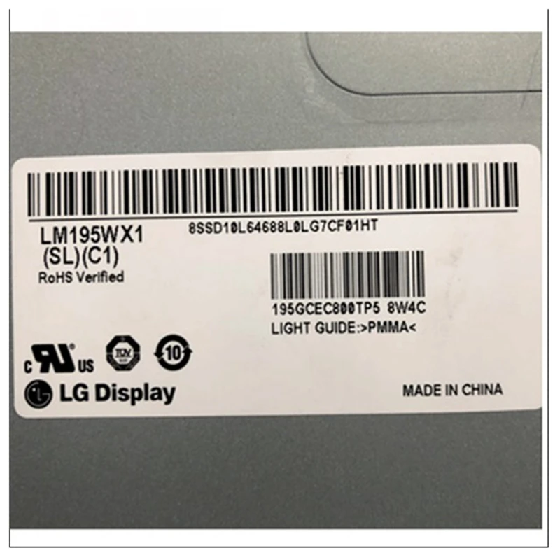 19 5 дюймов для Lenovo AIO330 310 20 модель LM195WX1 SLC1 MV195WGM N10 ЖК дисплей экран 1440*900