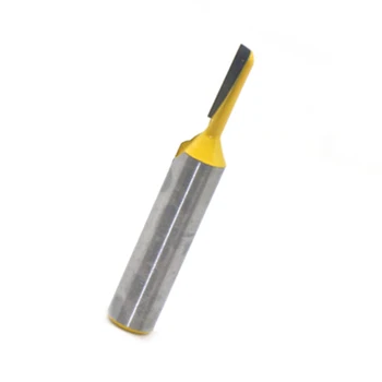 

Carbide 8mm 1/8 Shank Blade Extra Long Straight Router Bit Woodworking Cutter