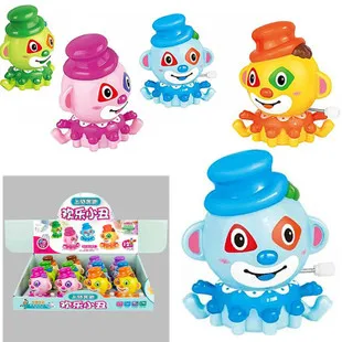 Mini-Wound Spring Small Toy Winding Spring Cartoon Animal Series Small Toy Dinosaur with Chains Pterosaur Toy