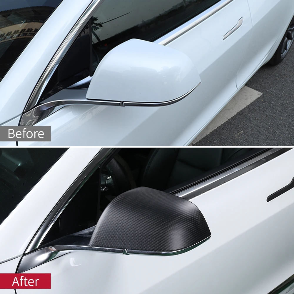 Крышка зеркала заднего вида для Tesla model 3 Аксессуары/Автомобильная telsa Модель tesla