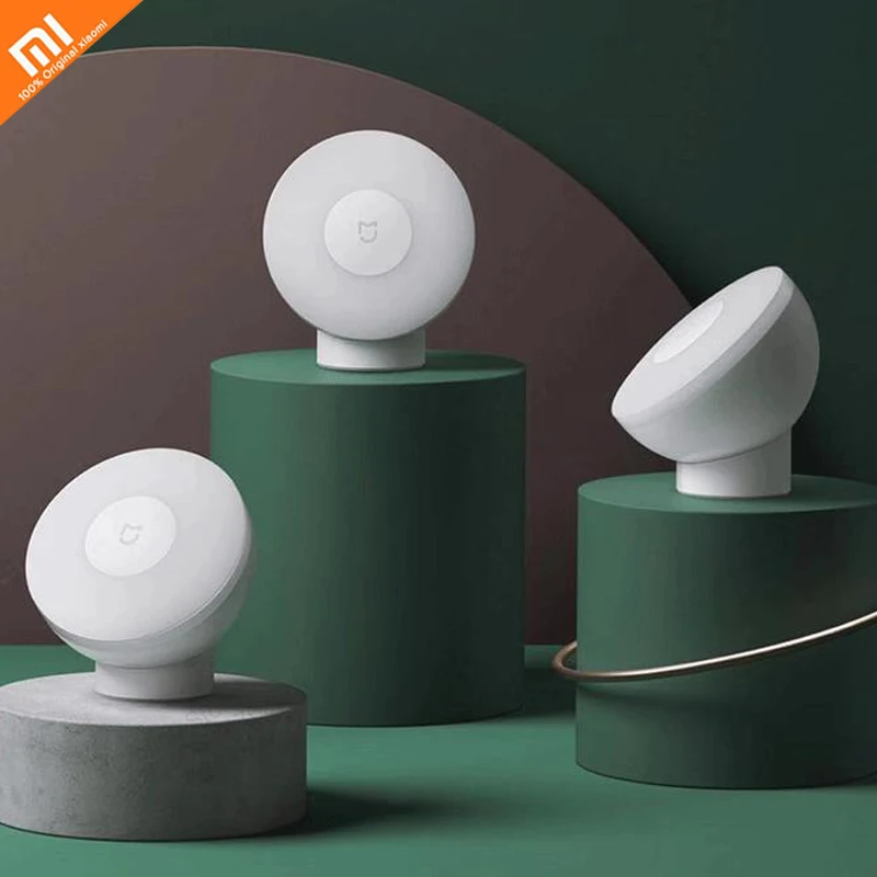  new Xiaomi Mijia Night light 2 LED Lamp Corridor Motion Smart Home Mi Home Light 360°Rotating senso - 4000126424318