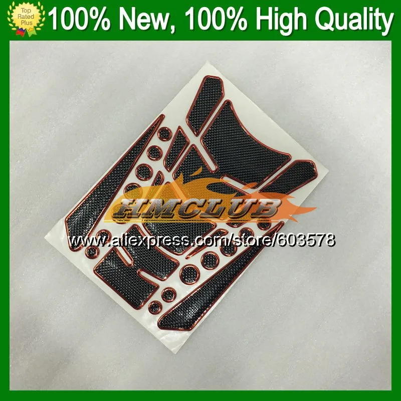 3D углеродного волокна Танк Pad для Triumph Daytona 600 03 04 05 Daytona600 Daytona 650 2003 2004 2005 CL361 3D газа Кепки стикеры наклейки